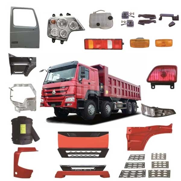 Howo truck body parts